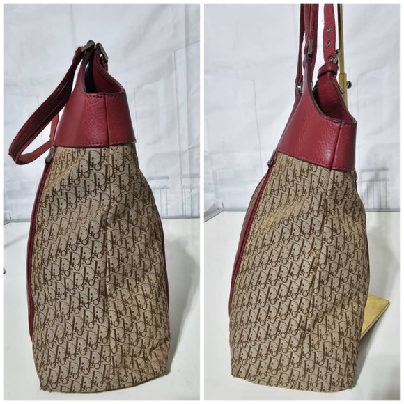 Authentic CHRISTIAN DIOR Street Chic Trotter Monogram Canvas Tote Bag - Picture 5 of 11